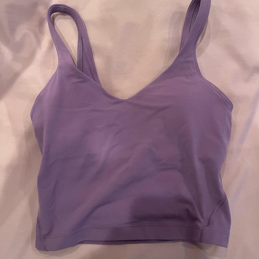 purple size 0 lululemon align tank